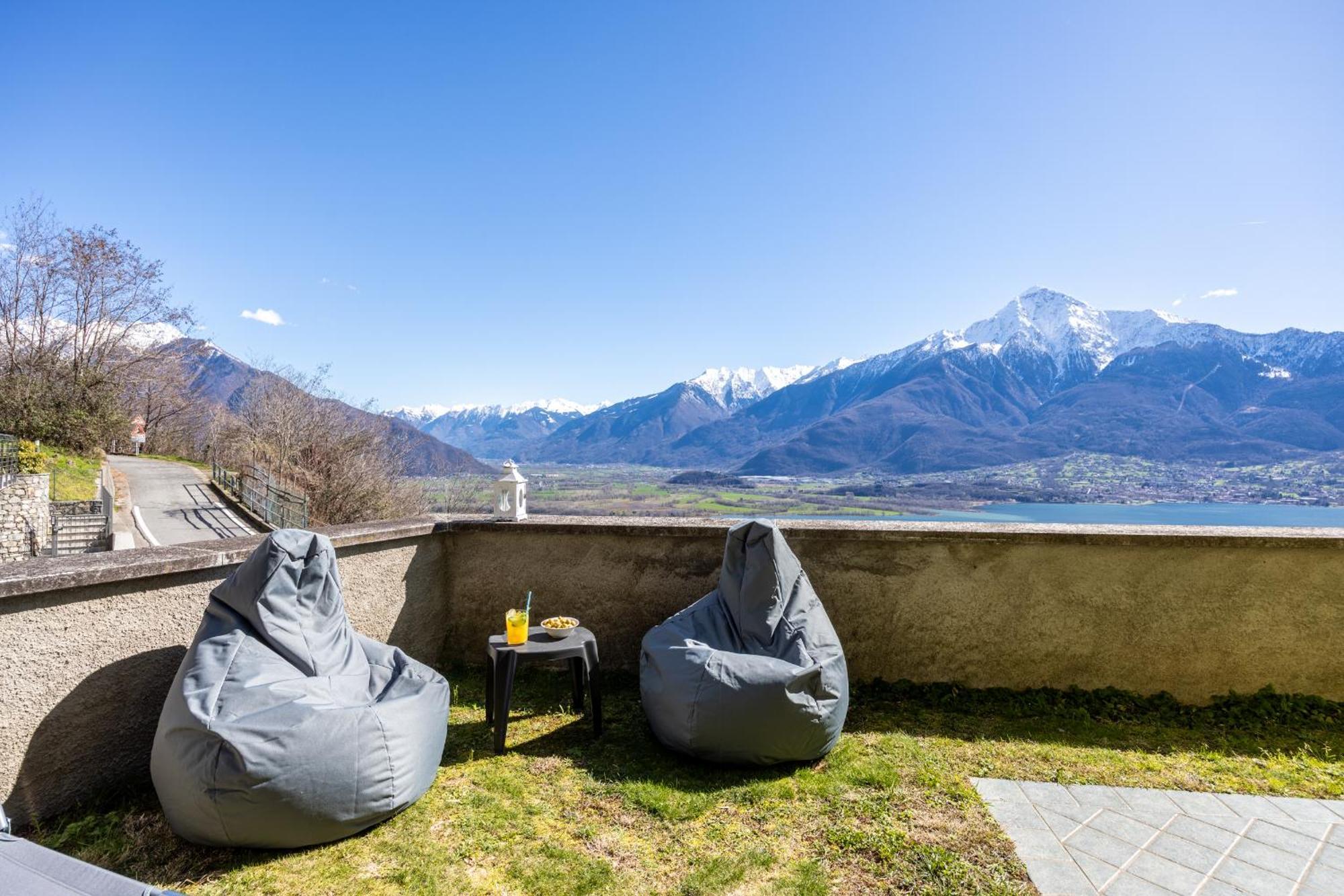 Lago Di Como - Luxury Panoramic Garden - Free Wifi Villa Gera Lario Esterno foto